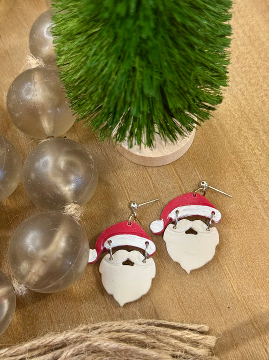 Santa Earrings