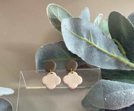 Beige & Mocha Earrings