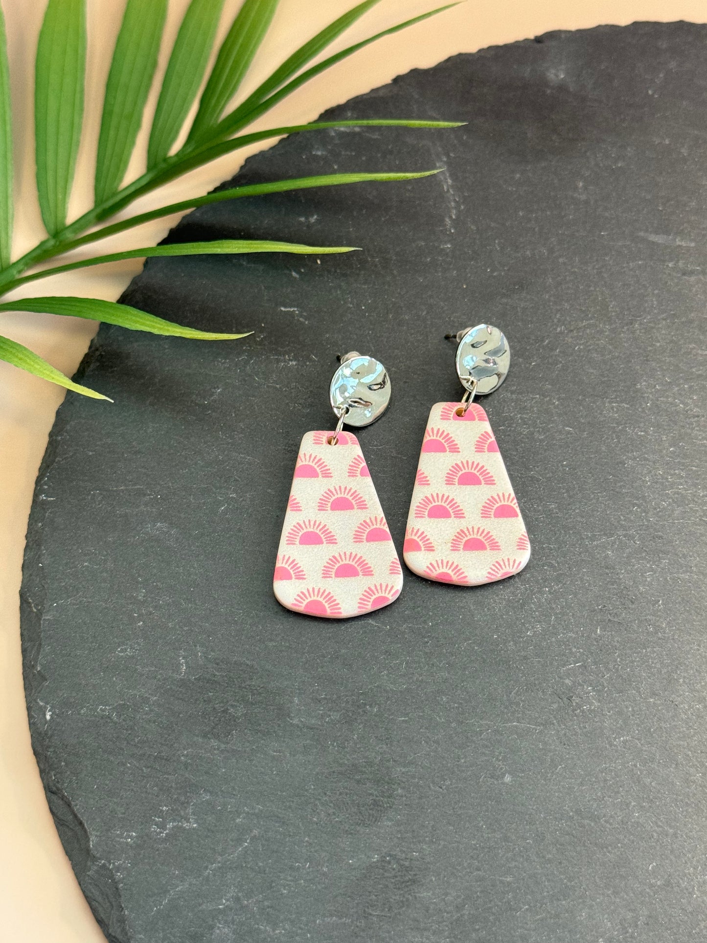 Pink Sunset Earrings