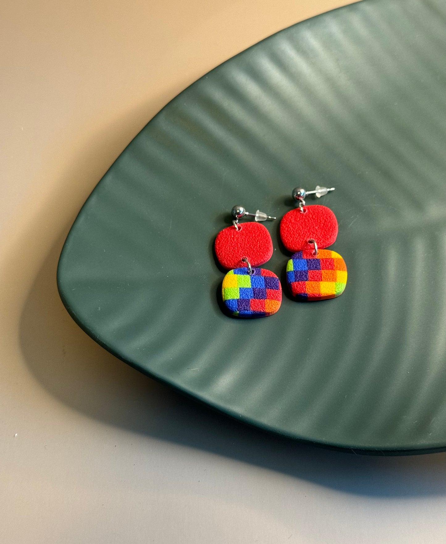 Technicolor Earrings